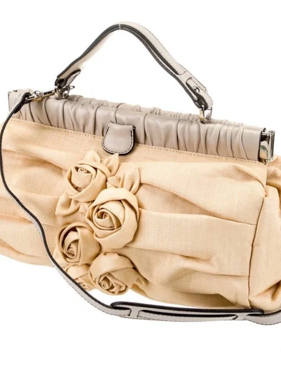 Valentino Raffia Top Handle Bag - Picture 3 of 7